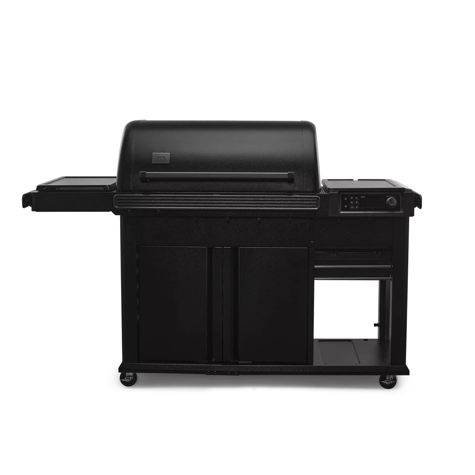 Traeger Woodridge Elite for wood-fired grilling, smoking, roasting, baking, braising, and BBQ.