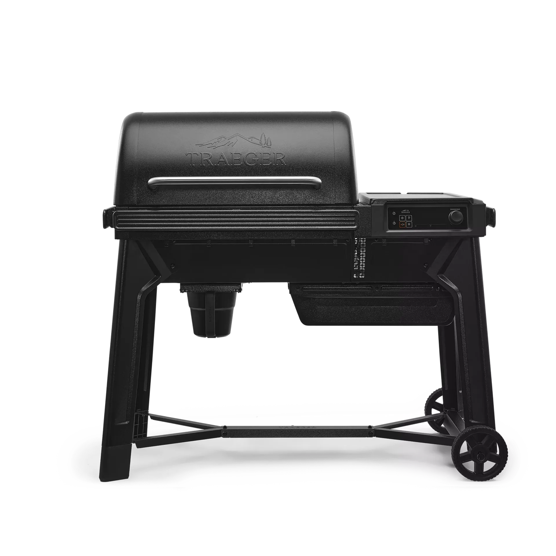 Traeger Woodridge for wood-fired grilling, smoking, roasting, baking, braising, and BBQ.