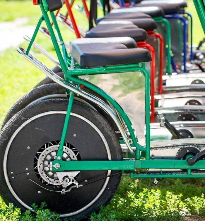 Surrey bike wheel covers