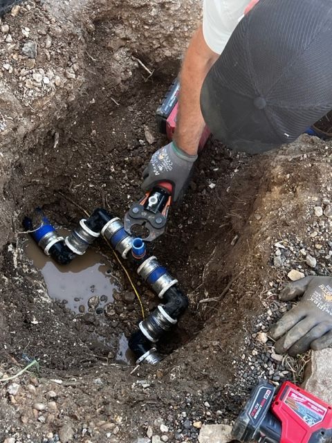 New Water Heater Being Installed in Waco, Texas New Water Heater Being Installed in Waco, Texas