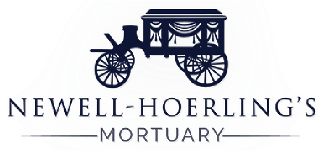 The logo for sample funeral home is shown on a white background.