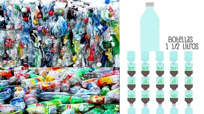 Yonke Fénix Recicladores -botellas de plásticos Yonke Fénix Recicladores -botellas de plásticos