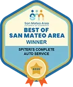 Best of San Mateo Area Winner 2026 | Spiteri's Complete Auto Service