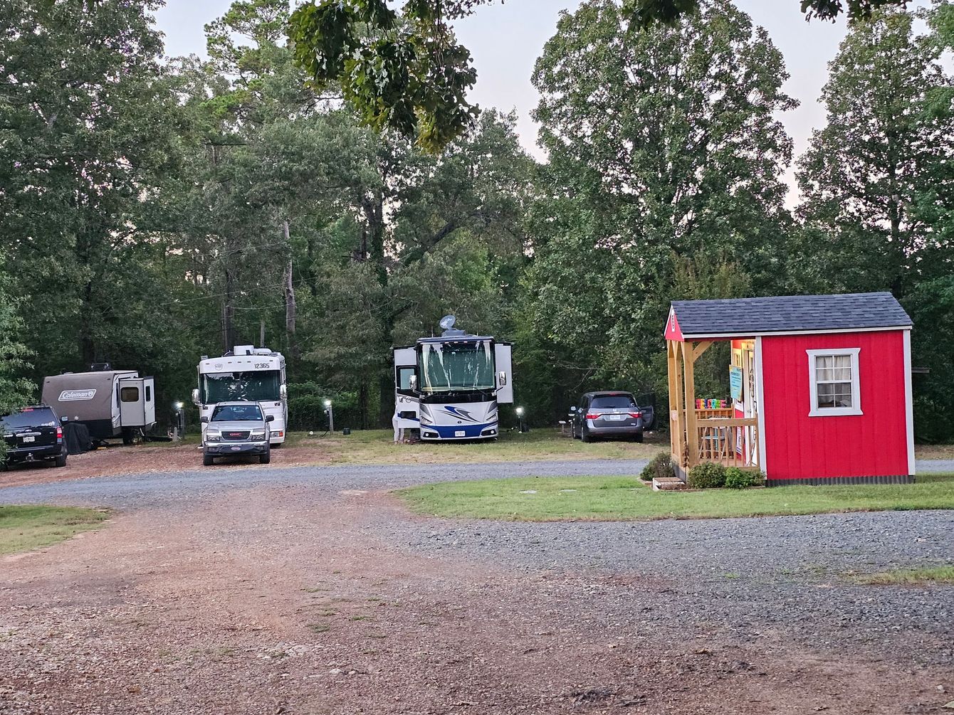 Amazing Acres RV Park entrance