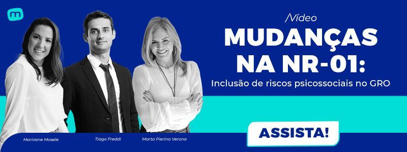 Vídeo riscos psicossociais no GRO