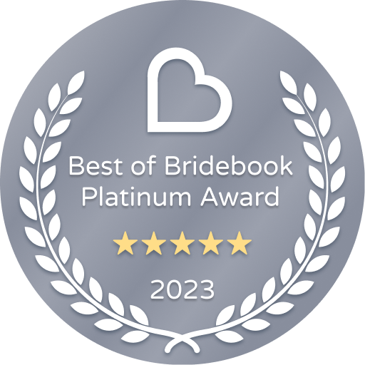 Best of Bridebook Platinum Award 2023
