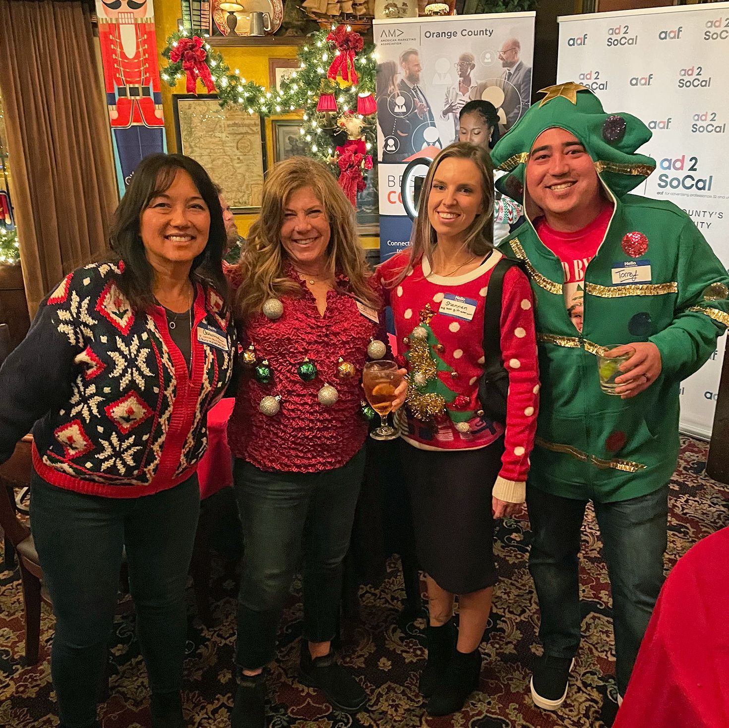AAF OCHoliday Event