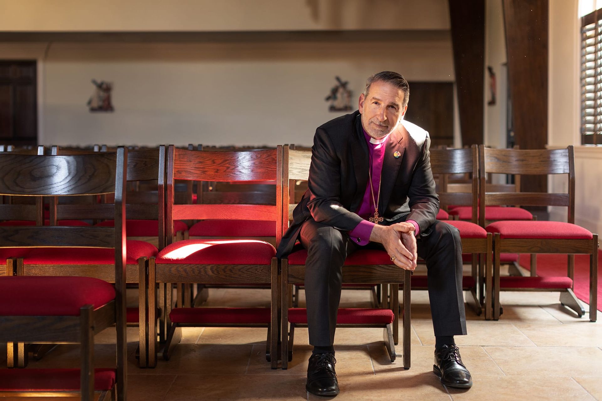 Archbishop Foley Beach sitting