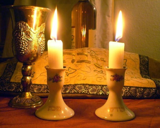 Shabbat candles