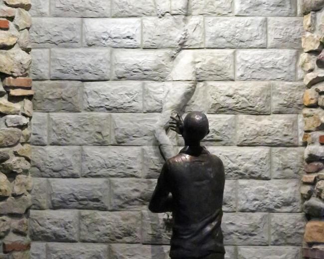 A panel from Wienecke's Fountain of Tears