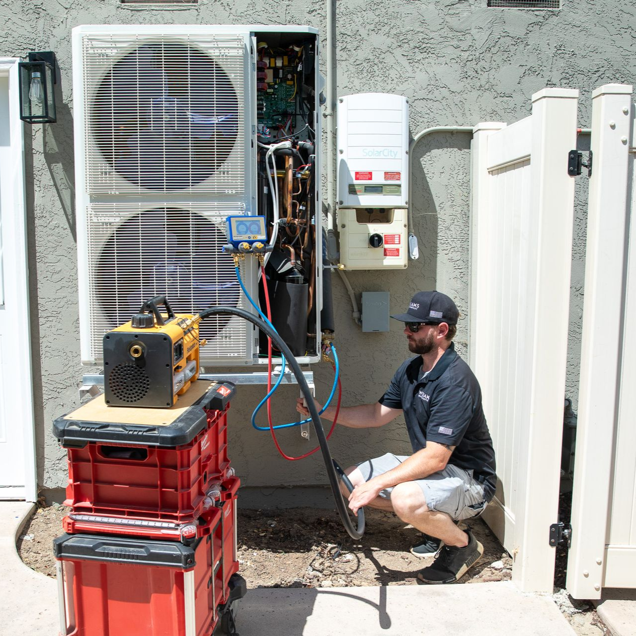 Heat pump vs traditional HVAC unit installation and repair — Williams Mechanical Co, San Diego, CA