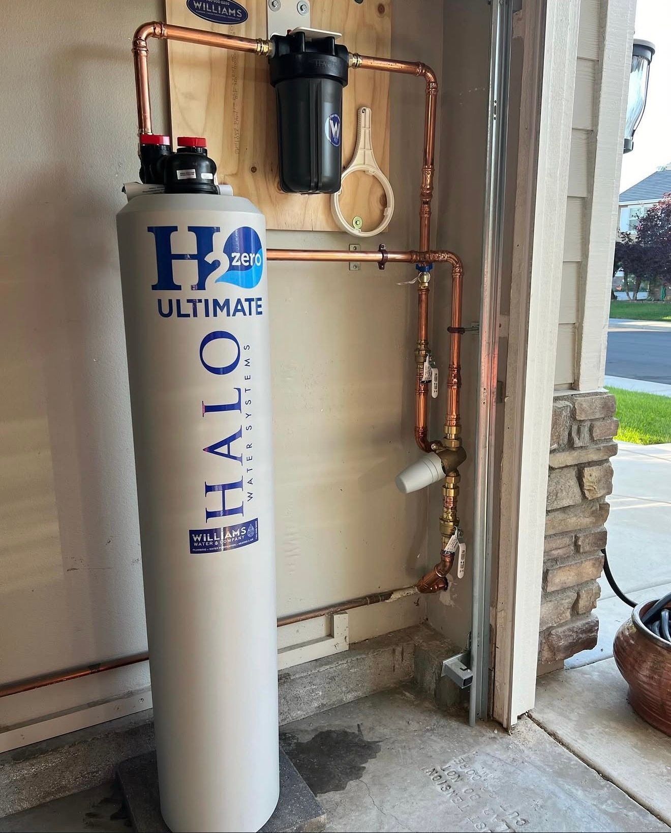 Halo H2Zero whole home water conditioner 