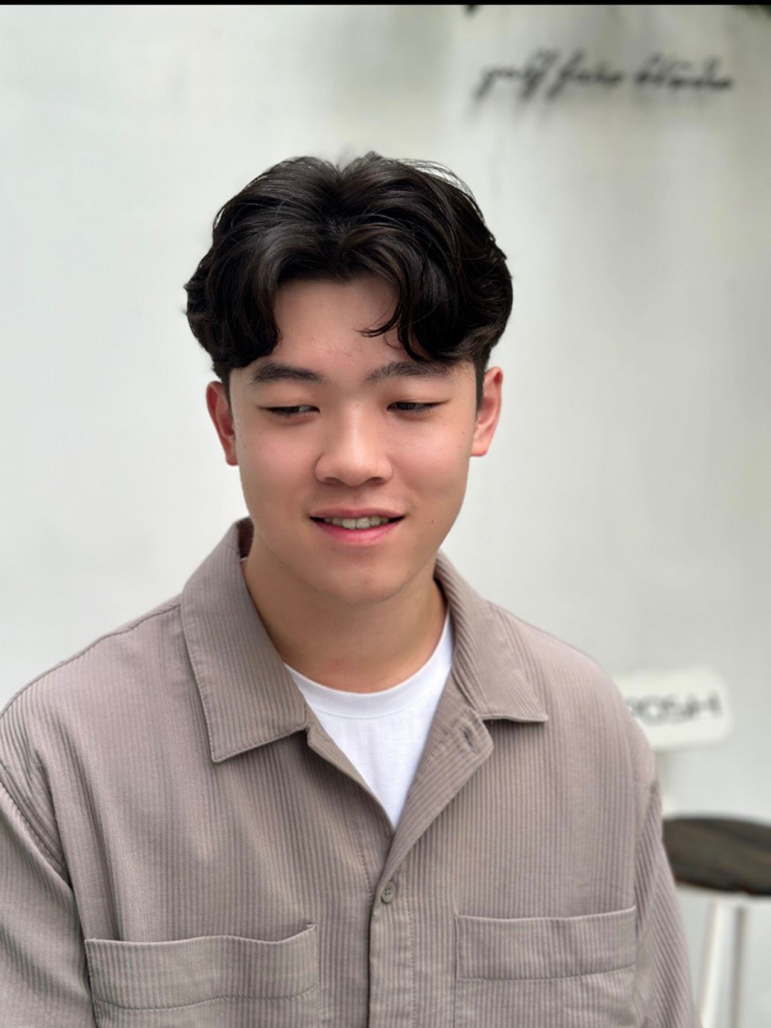 韓系質感燙，男
