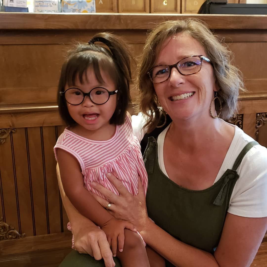 Mother and Child with Eyeglasses – Blue Island, IL – Meyer Eyecare