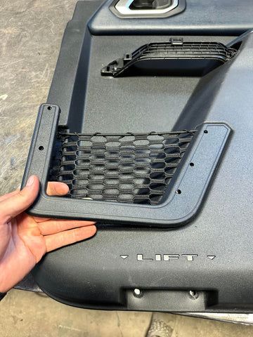 Rear Door Cup Holder Placement On Ford Bronco Door | Texas Complete Truck Center