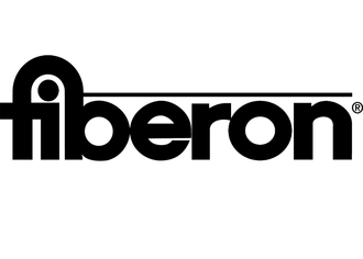 Black Fiberon logo on a white background