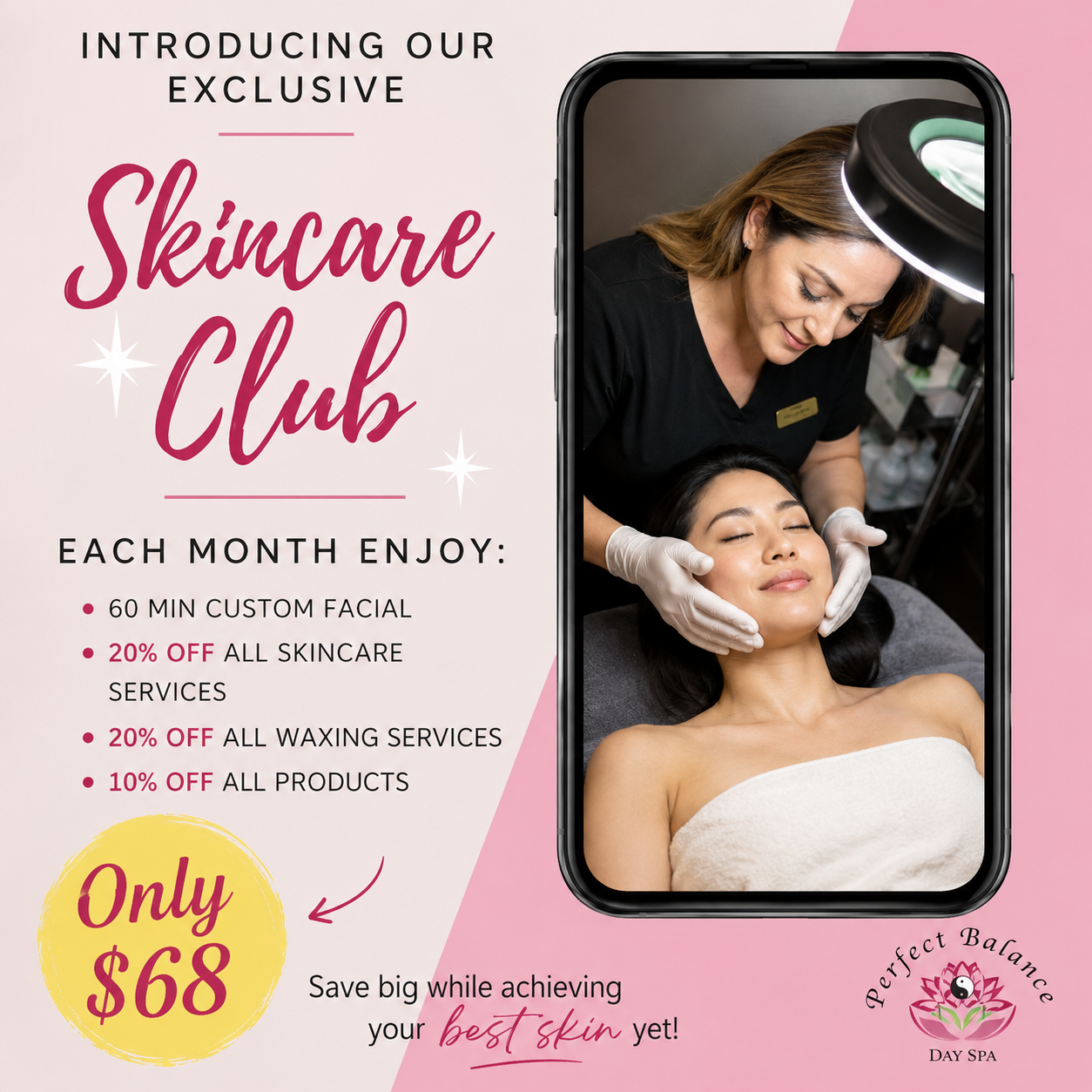 Skincare Club Exclusive!
