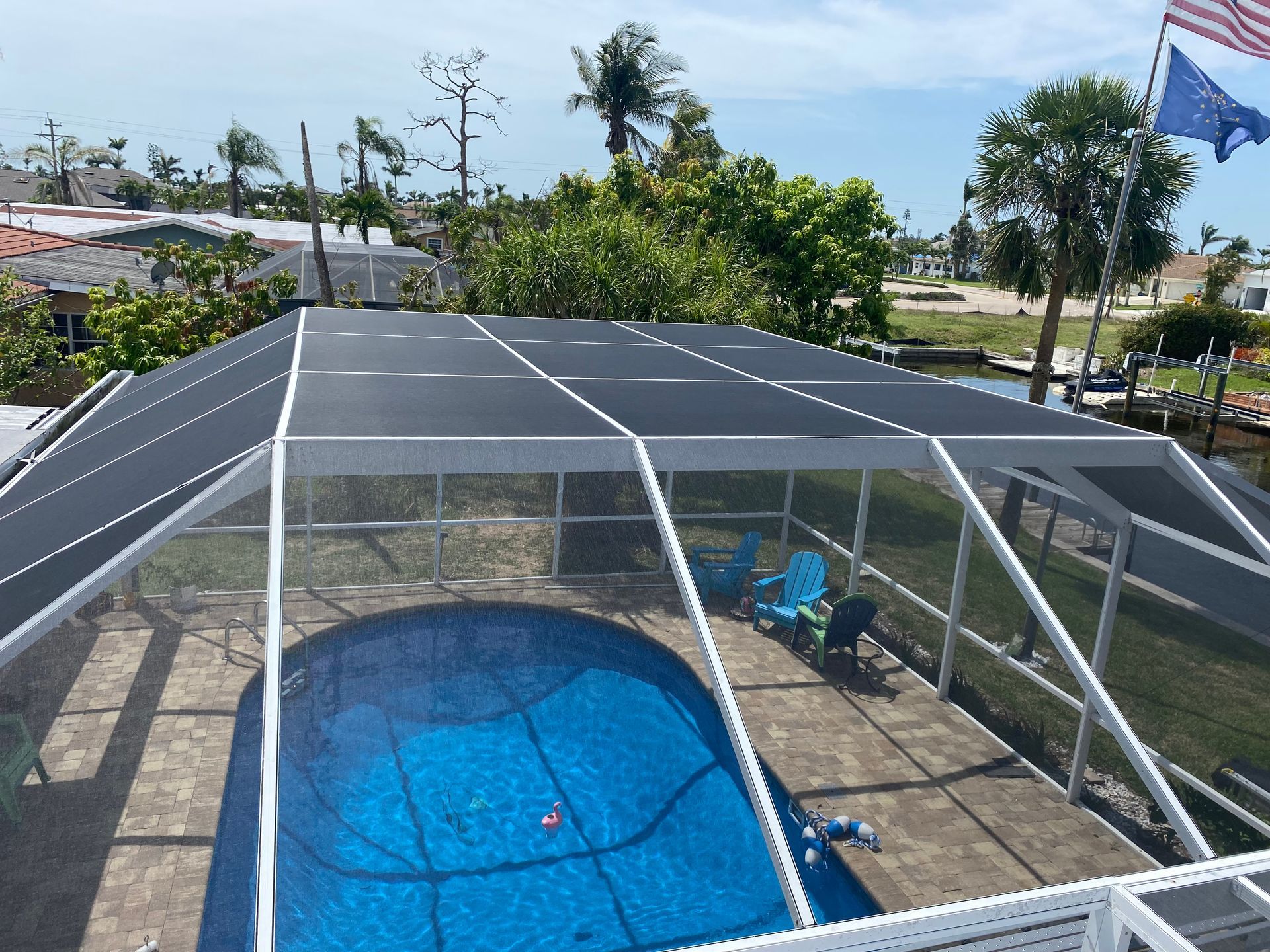 pool screen repair cape coral