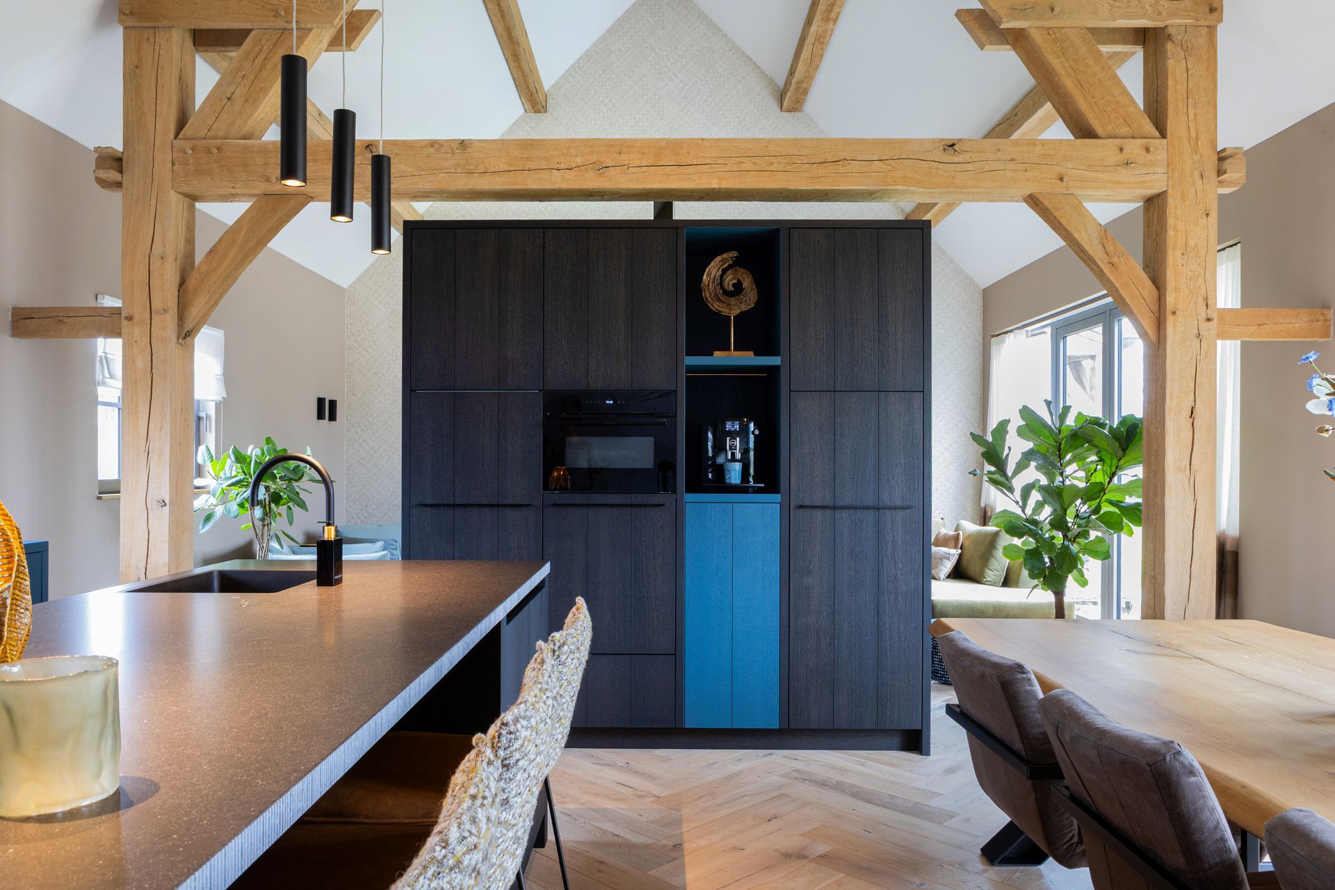 Maatwerk interieur - familie de Mol BAkel - Ontworpen door Kim&C0 en gerealiseerd door Spronck Designs