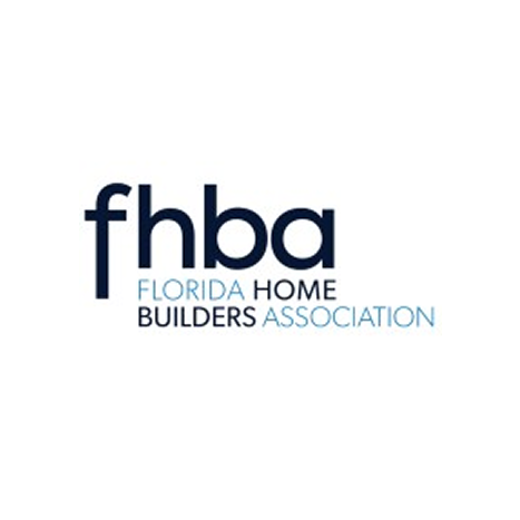 Logo for the Florida Home Builders Association: dark blue 