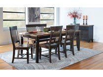 Brown Dining Table — Rocky Mount, NC — Viverette Furniture Inc