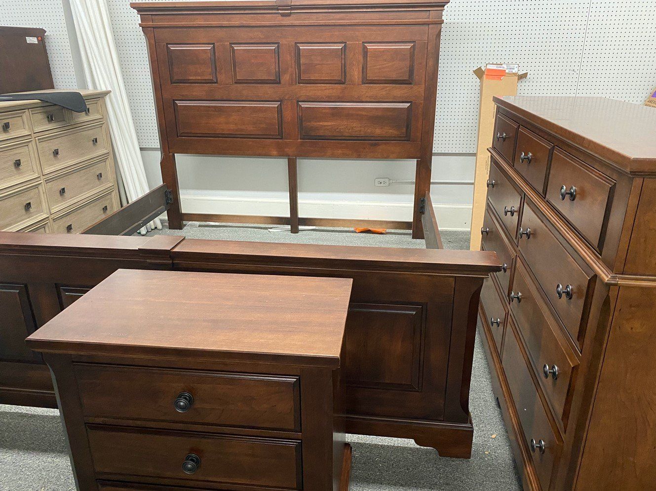 Bed Frame And Drawers — Rocky Mount, NC — Viverette Furniture Inc