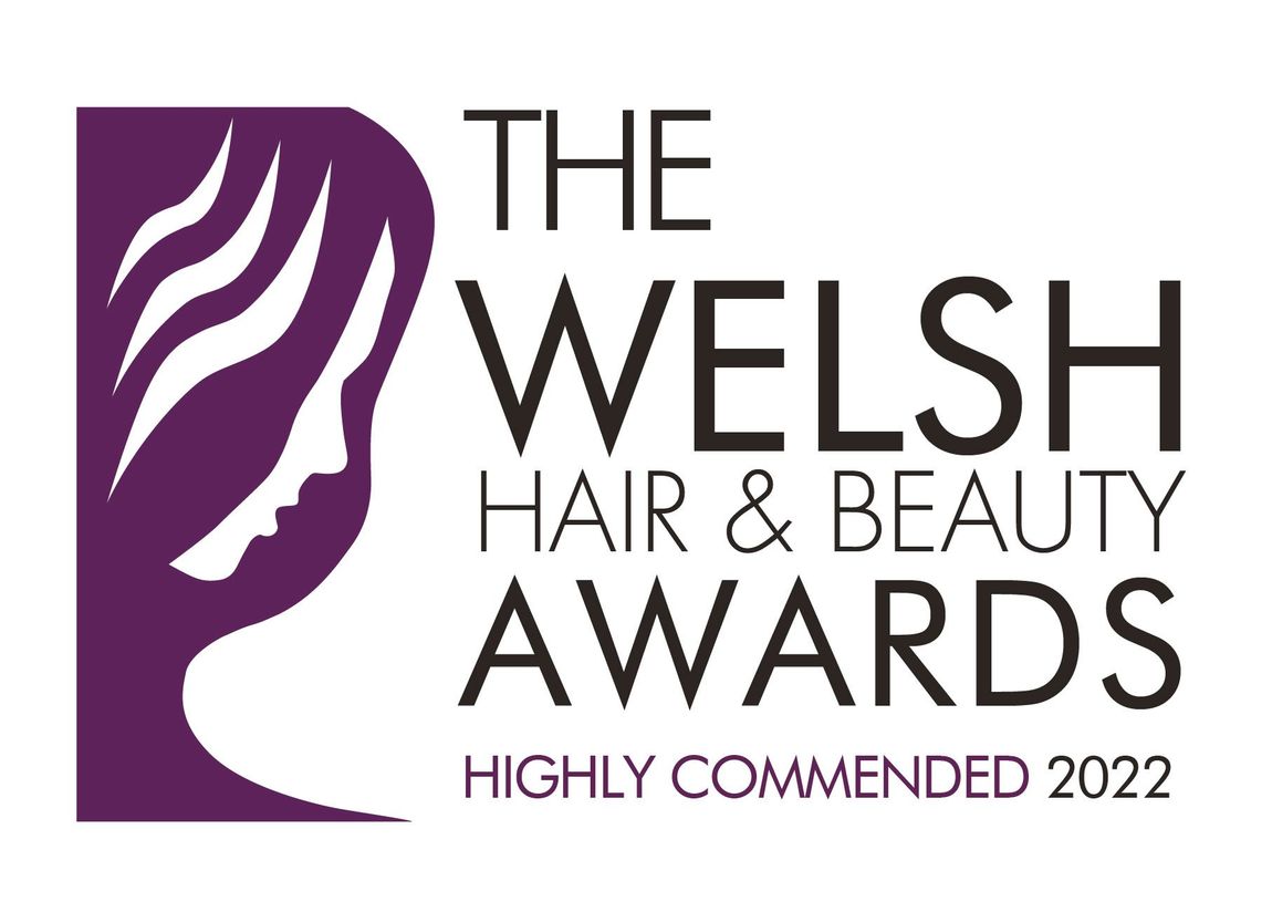 The welsh hair and beauty awards highly commended 2022 logo