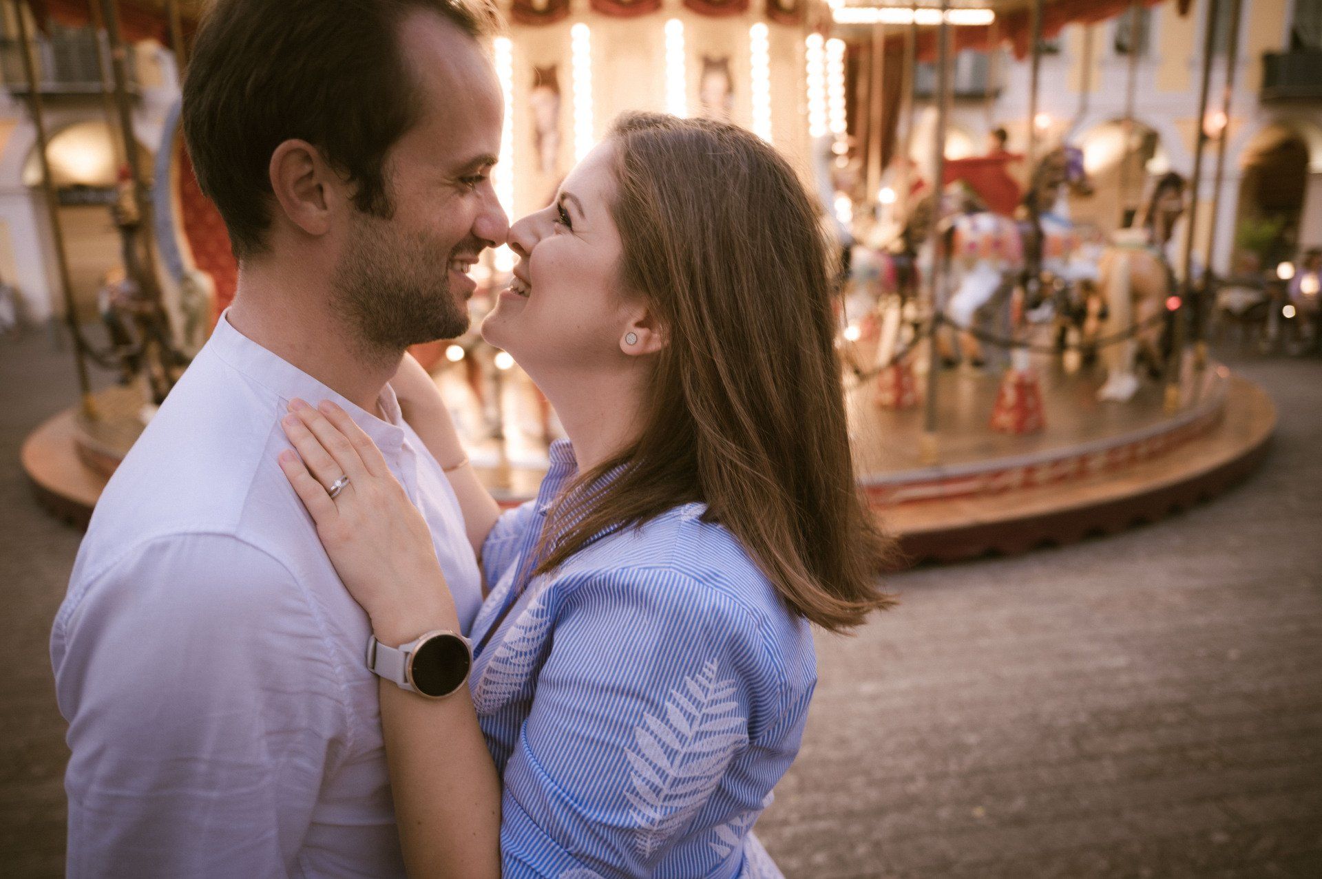 Engagement photography French Riviera