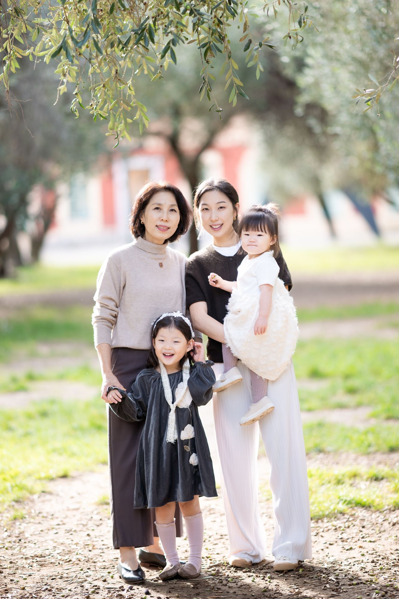 a family portrait in Nice, France