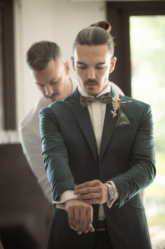 The preparations before a wedding