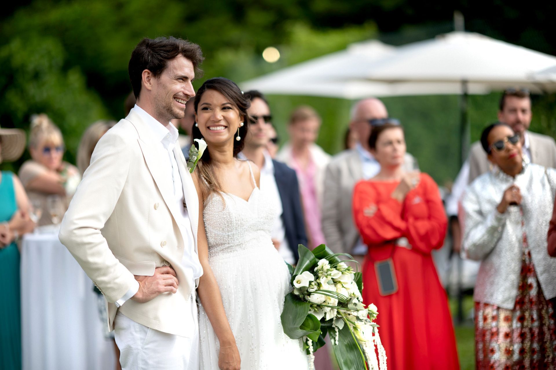 Discours de mariage au Mas Baïeta, lieu de mariage près de Saint-Paul-de-Vence