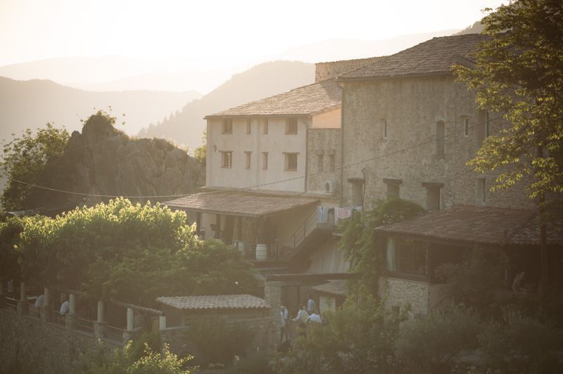 Domaine de Glandeve during sunset