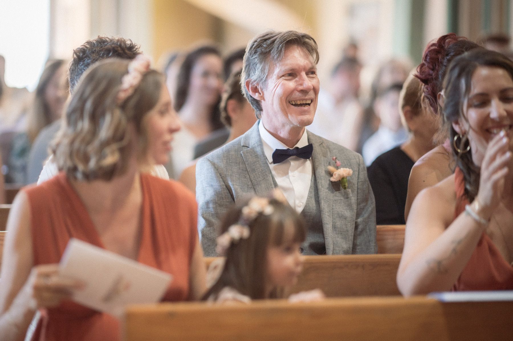 the couple's family react