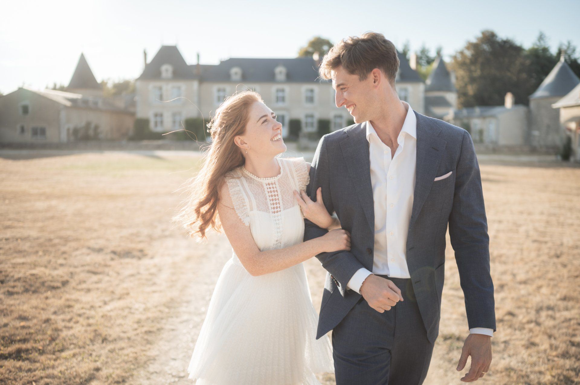 A wedding at Domaine de Mauprié, Lusignan
