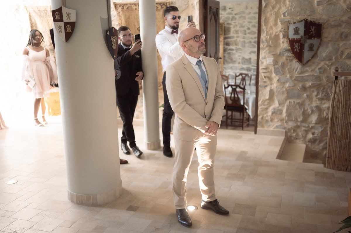 wedding at chateau de meouilles