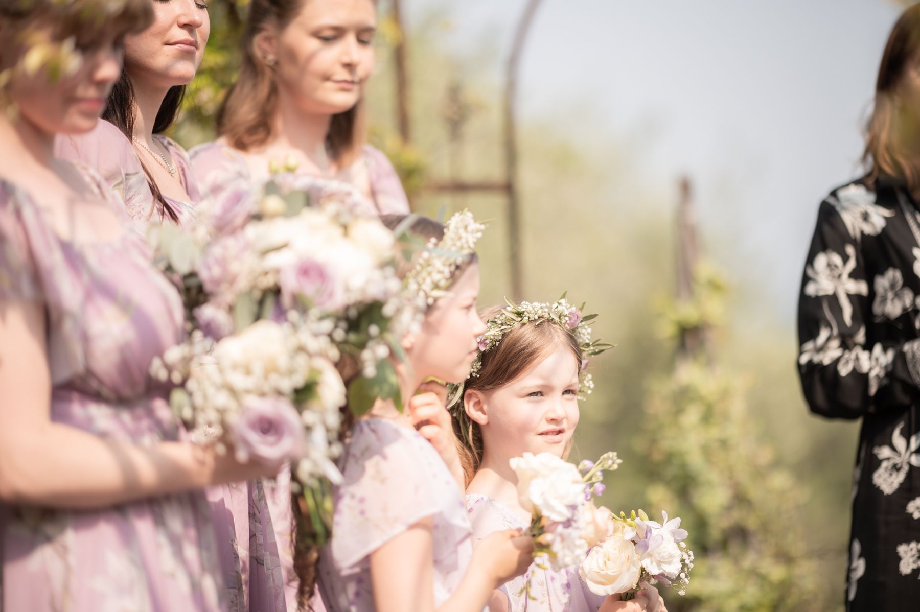 robes de demoiselle d'honneur rose pastel
