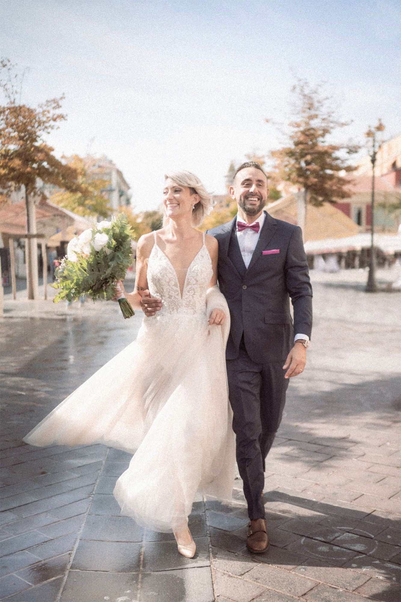 Portrait de mariage romantique a Nice