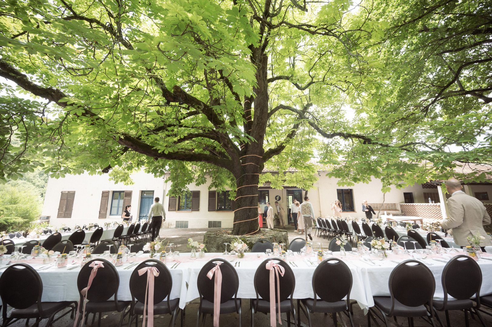 Le Foulon wedding meal
