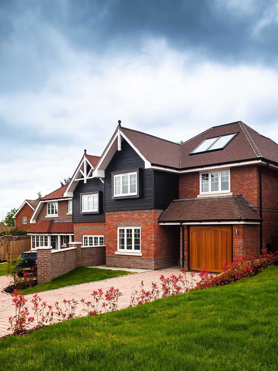 Beech Close Bookham Surrey Hardie Plank