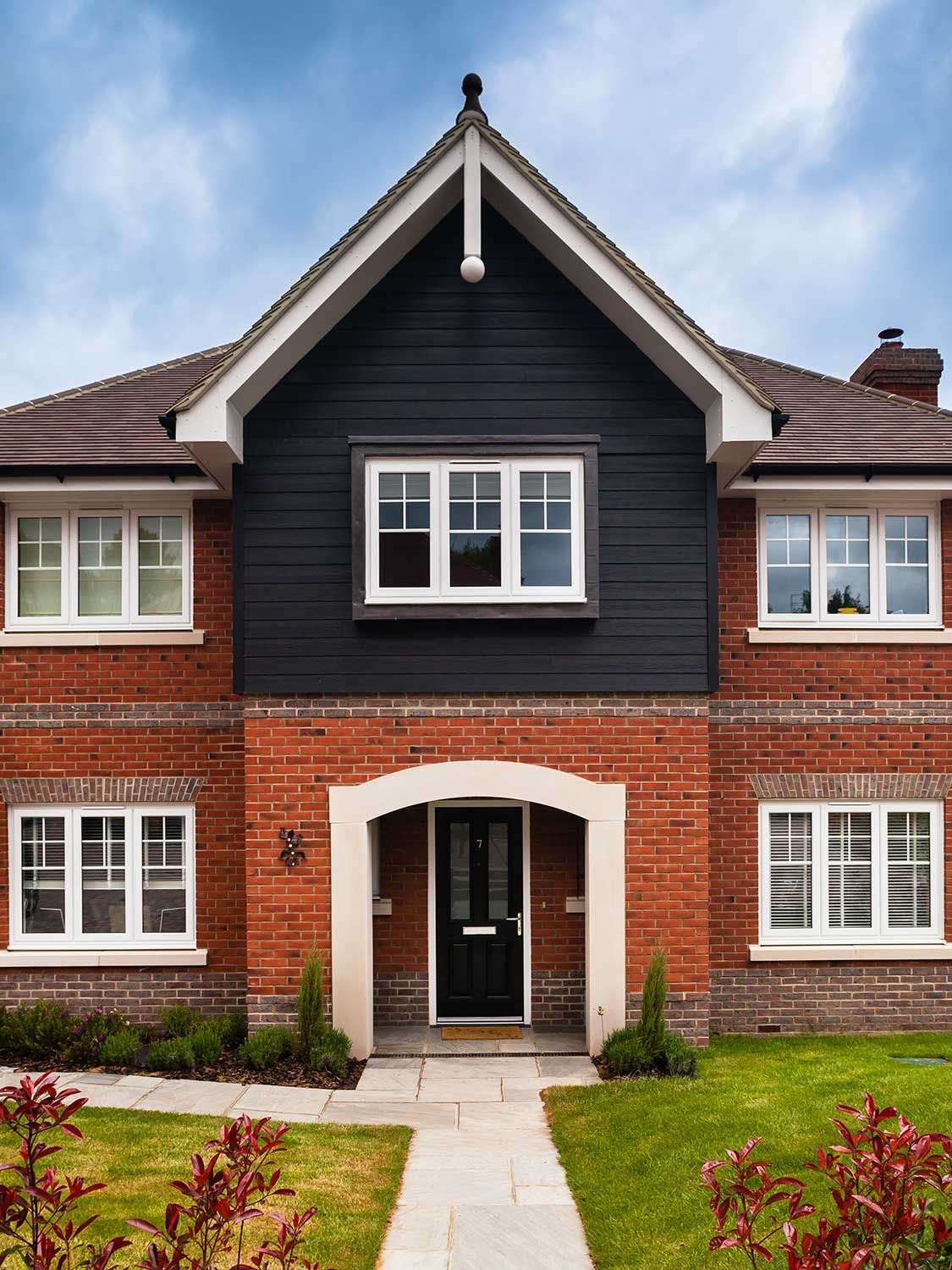 Beech Close Bookham Surrey Hardie Plank
