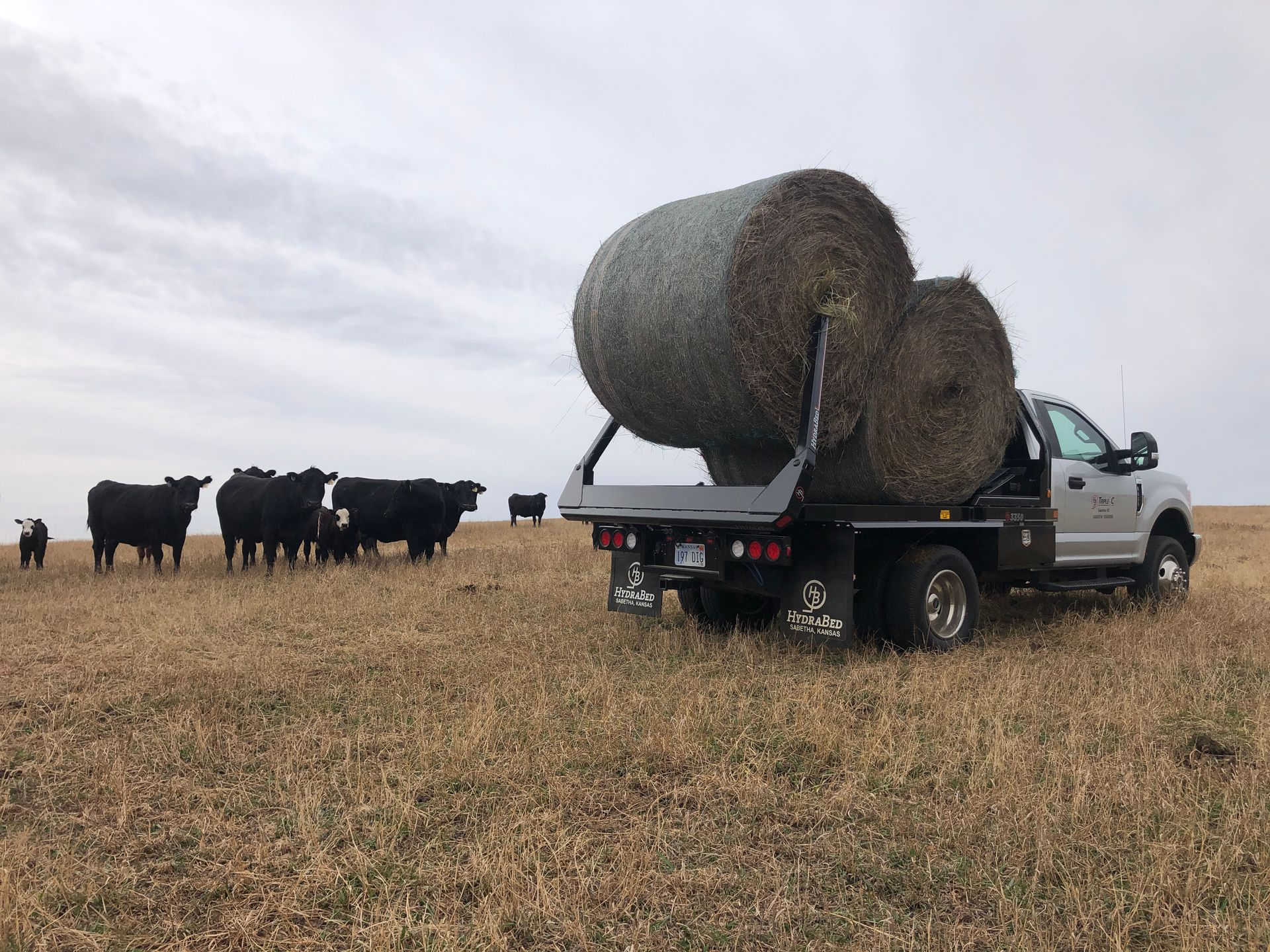 HydraBed & RL Series HydraBed by Triple C, Inc. Hydraulic Bale Bed