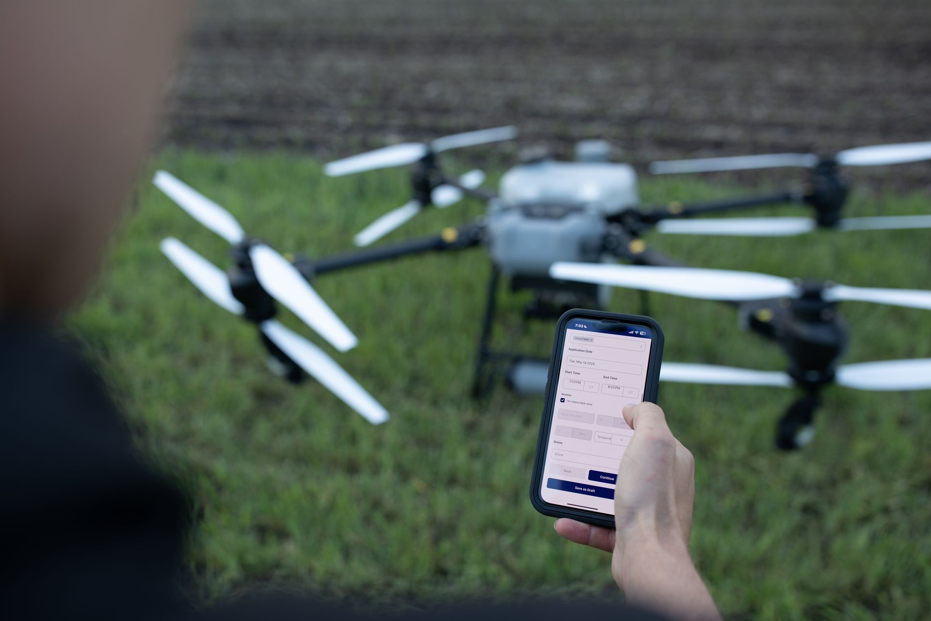 AcreConnect with DJI T50