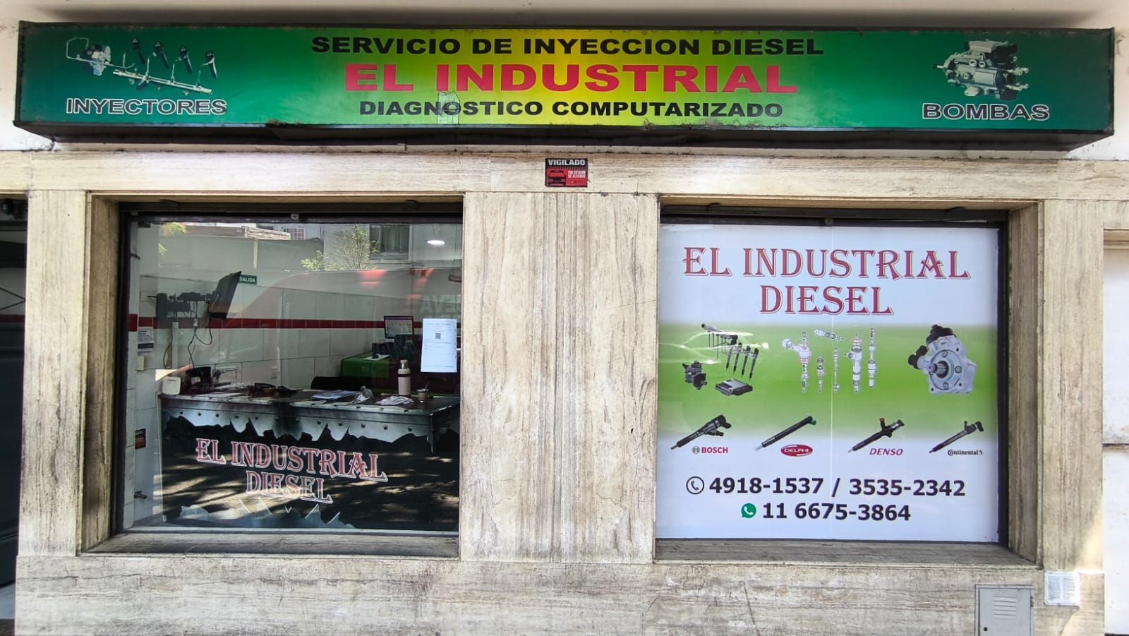 Exterior del taller