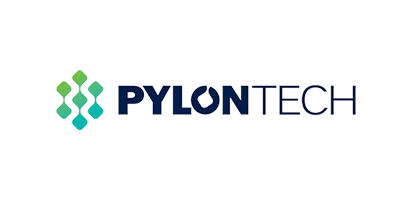 PYLONTECH logo in blue and green on a white background