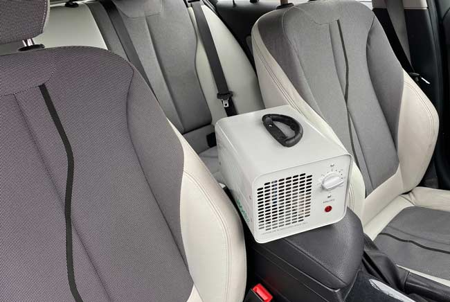 interior detailing odor treatment
