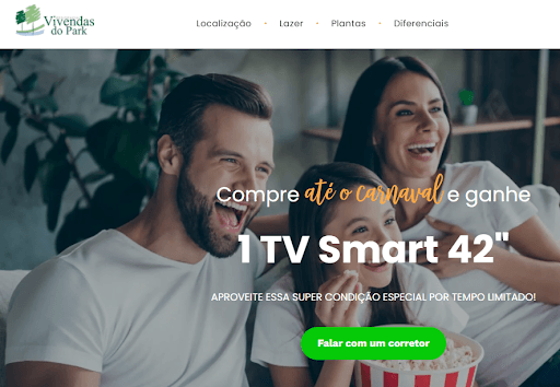 Compre até o carnaval e ganhe uma Tv Smart 42''
