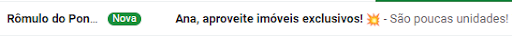 exemplo de email