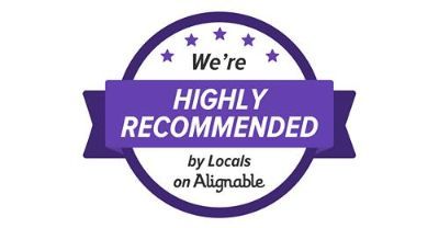 We're Highly Recommended By Locals On Alignable