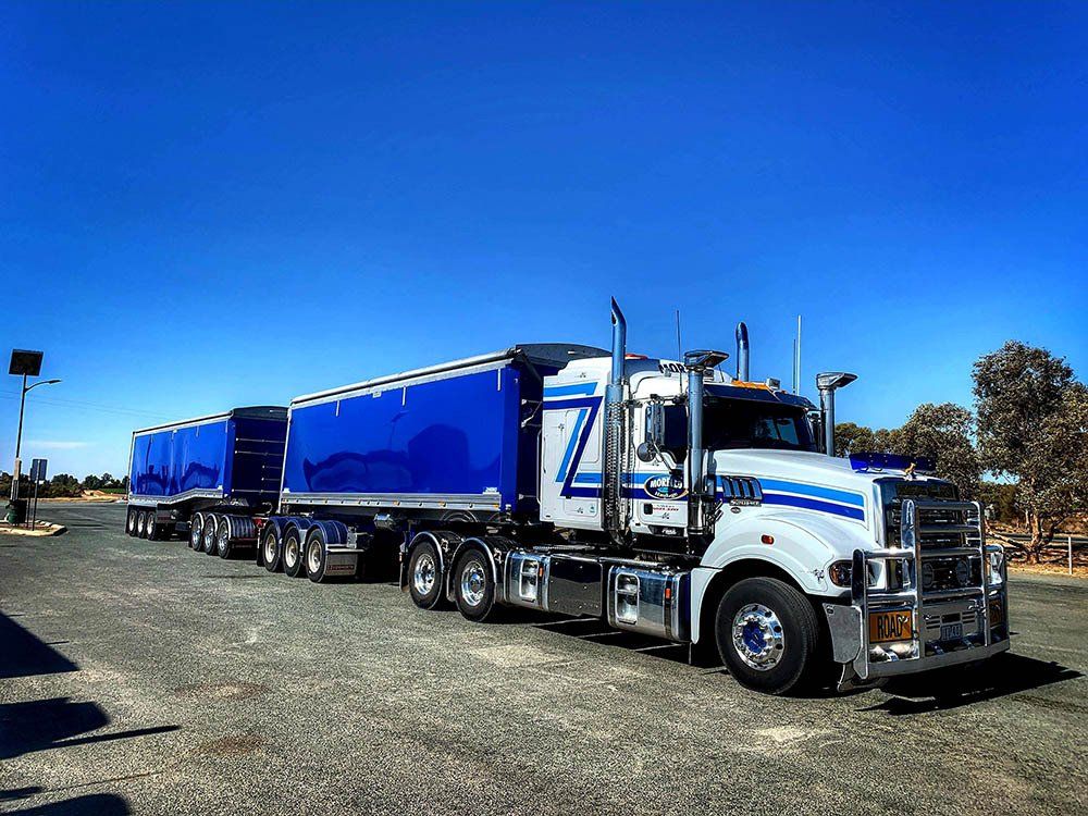 Huge Trucks — Mildura, VIC — Morello Earthmoving Pty Ltd