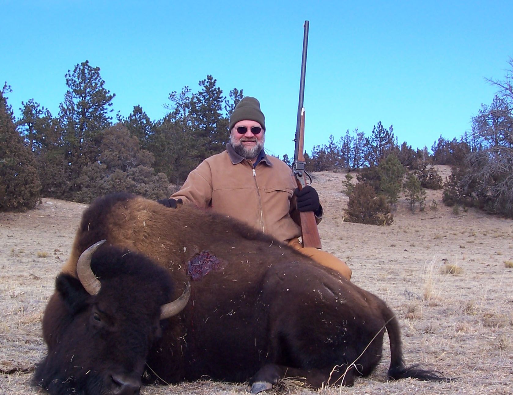 Buffalo hunting, South Dakota, Guided Bison hunt in South Dakota